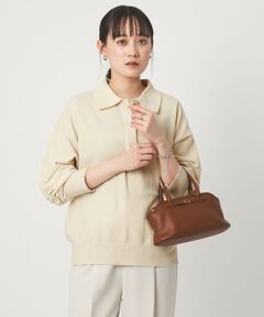 green label relaxing / グリーンレーベル リラクシング ニット・セーター | モールヤーン ポロニット プルオーバー ウォッシャブル