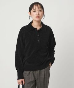 green label relaxing / グリーンレーベル リラクシング ニット・セーター | モールヤーン ポロニット プルオーバー ウォッシャブル