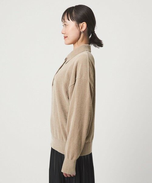 green label relaxing / グリーンレーベル リラクシング ニット・セーター | モールヤーン ポロニット プルオーバー ウォッシャブル | 詳細12