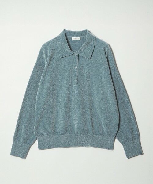 green label relaxing / グリーンレーベル リラクシング ニット・セーター | モールヤーン ポロニット プルオーバー ウォッシャブル | 詳細25