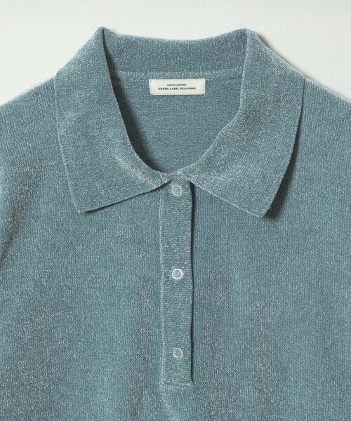 green label relaxing / グリーンレーベル リラクシング ニット・セーター | モールヤーン ポロニット プルオーバー ウォッシャブル | 詳細27