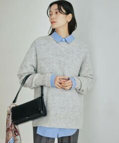 green label relaxing / グリーンレーベル リラクシング ニット・セーター | アルパカブレンド クルーネック プルオーバー ニット