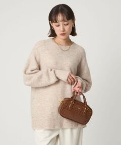 green label relaxing / グリーンレーベル リラクシング ニット・セーター | アルパカブレンド クルーネック プルオーバー ニット