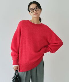 green label relaxing / グリーンレーベル リラクシング ニット・セーター | アルパカブレンド クルーネック プルオーバー ニット