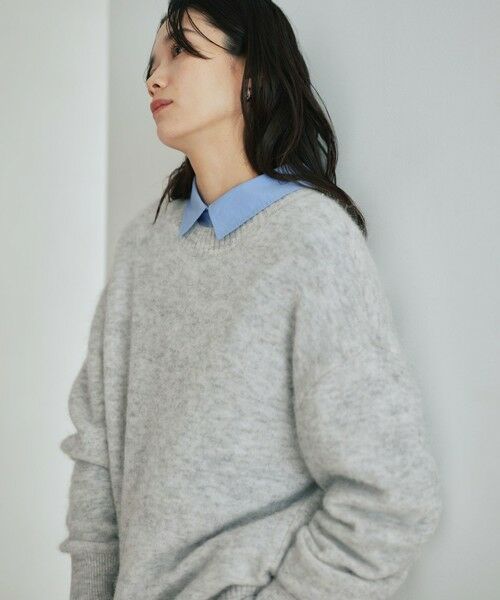 green label relaxing / グリーンレーベル リラクシング ニット・セーター | アルパカブレンド クルーネック プルオーバー ニット | 詳細2