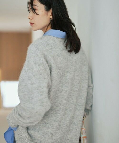 green label relaxing / グリーンレーベル リラクシング ニット・セーター | アルパカブレンド クルーネック プルオーバー ニット | 詳細3