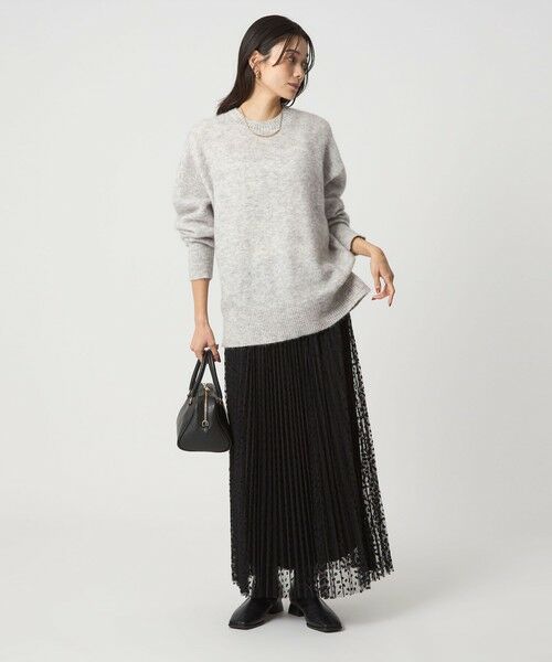 green label relaxing / グリーンレーベル リラクシング ニット・セーター | アルパカブレンド クルーネック プルオーバー ニット | 詳細9