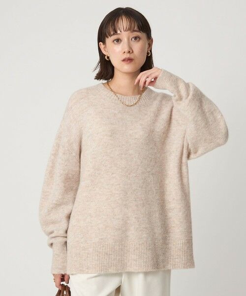green label relaxing / グリーンレーベル リラクシング ニット・セーター | アルパカブレンド クルーネック プルオーバー ニット | 詳細11