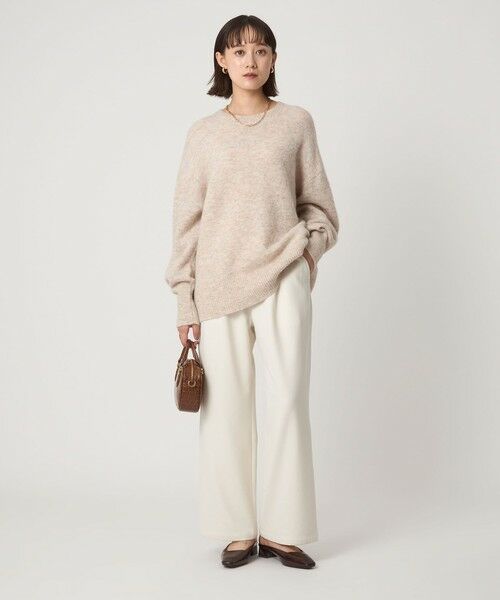 green label relaxing / グリーンレーベル リラクシング ニット・セーター | アルパカブレンド クルーネック プルオーバー ニット | 詳細12