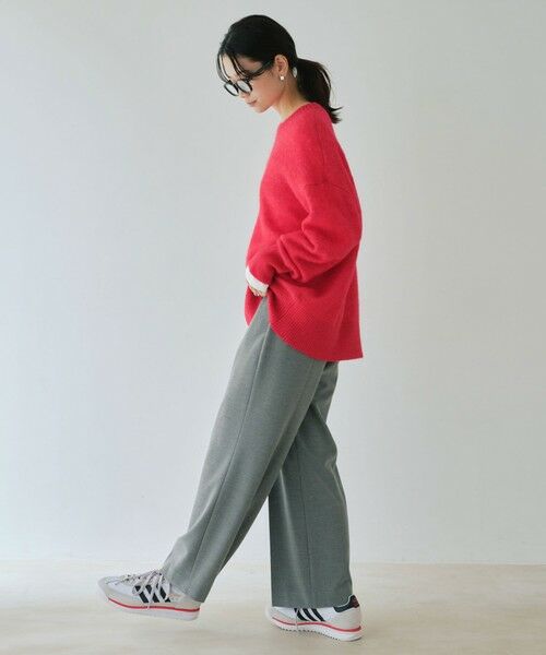 green label relaxing / グリーンレーベル リラクシング ニット・セーター | アルパカブレンド クルーネック プルオーバー ニット | 詳細15