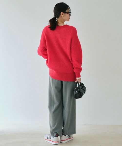 green label relaxing / グリーンレーベル リラクシング ニット・セーター | アルパカブレンド クルーネック プルオーバー ニット | 詳細16