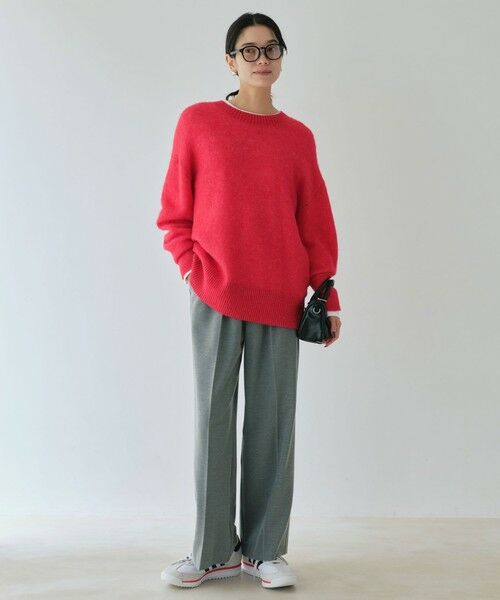 green label relaxing / グリーンレーベル リラクシング ニット・セーター | アルパカブレンド クルーネック プルオーバー ニット | 詳細17