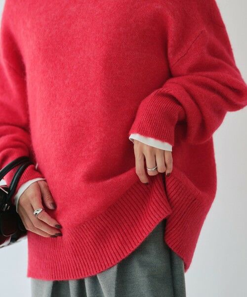 green label relaxing / グリーンレーベル リラクシング ニット・セーター | アルパカブレンド クルーネック プルオーバー ニット | 詳細18