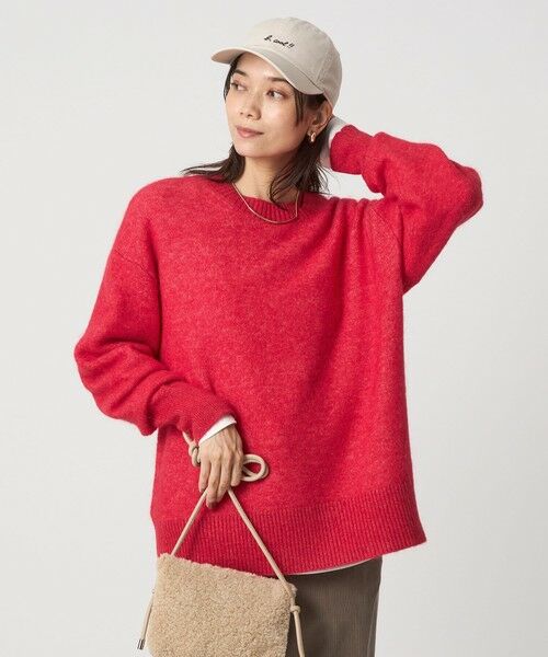 green label relaxing / グリーンレーベル リラクシング ニット・セーター | アルパカブレンド クルーネック プルオーバー ニット | 詳細19