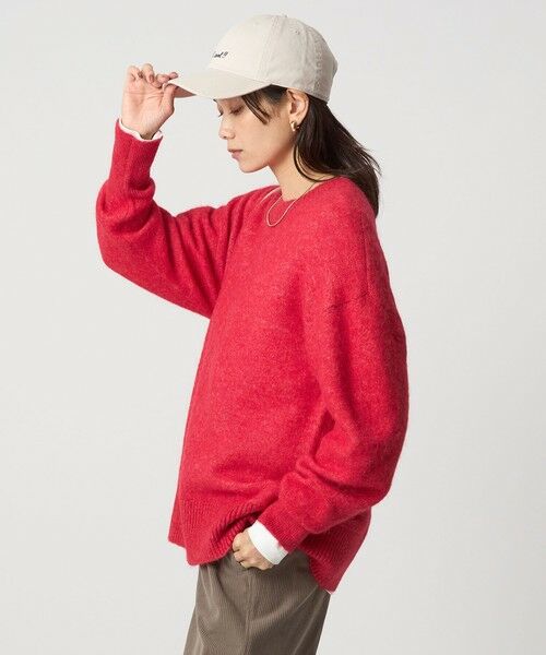 green label relaxing / グリーンレーベル リラクシング ニット・セーター | アルパカブレンド クルーネック プルオーバー ニット | 詳細20