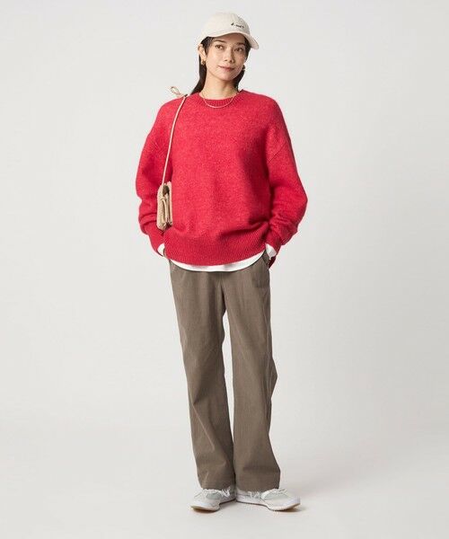 green label relaxing / グリーンレーベル リラクシング ニット・セーター | アルパカブレンド クルーネック プルオーバー ニット | 詳細22