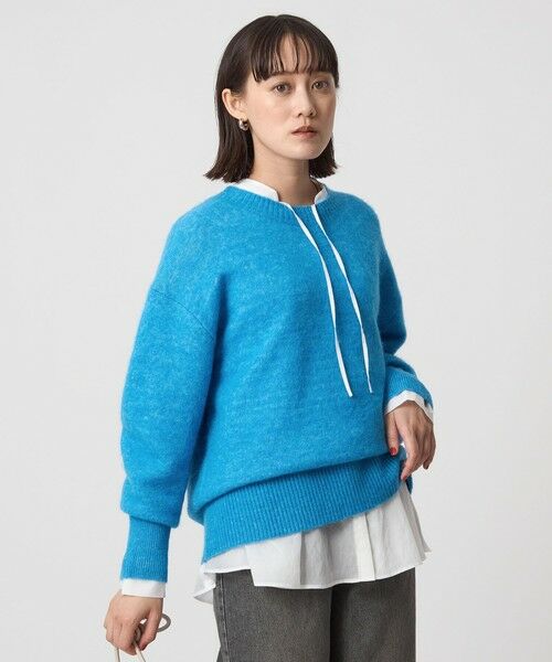 green label relaxing / グリーンレーベル リラクシング ニット・セーター | アルパカブレンド クルーネック プルオーバー ニット | 詳細23