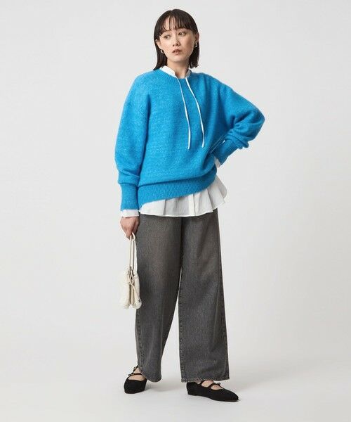 green label relaxing / グリーンレーベル リラクシング ニット・セーター | アルパカブレンド クルーネック プルオーバー ニット | 詳細25