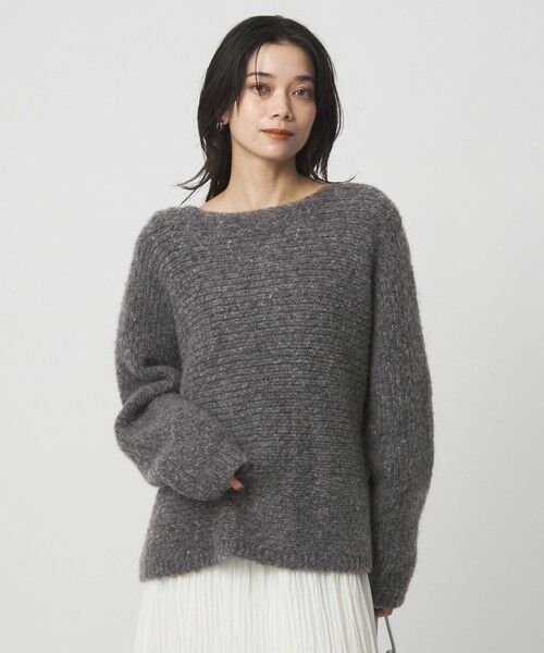 green label relaxing / グリーンレーベル リラクシング ニット・セーター | ＜SEASONAL COLLECTION＞ローゲージ ニット プルオーバー | 詳細1