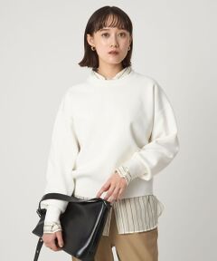 green label relaxing / グリーンレーベル リラクシング ニット・セーター | W/AC パフニット プルオーバー ウォッシャブル
