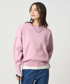 green label relaxing / グリーンレーベル リラクシング ニット・セーター | W/AC パフニット プルオーバー ウォッシャブル