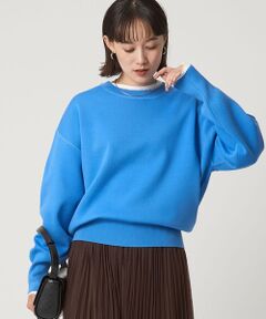 green label relaxing / グリーンレーベル リラクシング ニット・セーター | W/AC パフニット プルオーバー ウォッシャブル