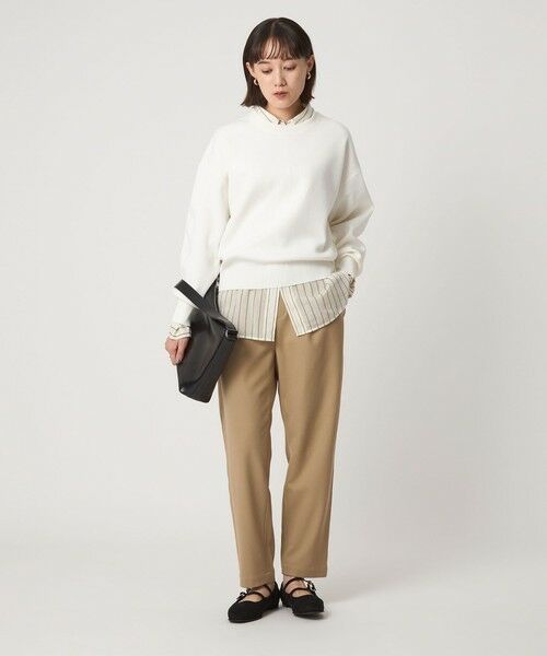 green label relaxing / グリーンレーベル リラクシング ニット・セーター | W/AC パフニット プルオーバー ウォッシャブル | 詳細2