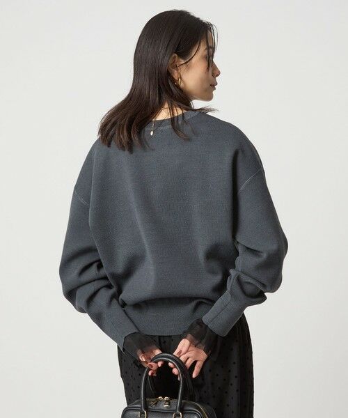 green label relaxing / グリーンレーベル リラクシング ニット・セーター | W/AC パフニット プルオーバー ウォッシャブル | 詳細5