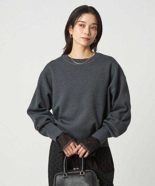 green label relaxing / グリーンレーベル リラクシング ニット・セーター | W/AC パフニット プルオーバー ウォッシャブル | 詳細6