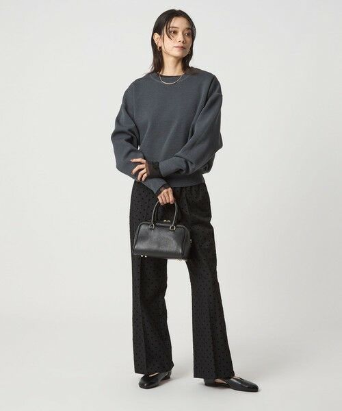 green label relaxing / グリーンレーベル リラクシング ニット・セーター | W/AC パフニット プルオーバー ウォッシャブル | 詳細7