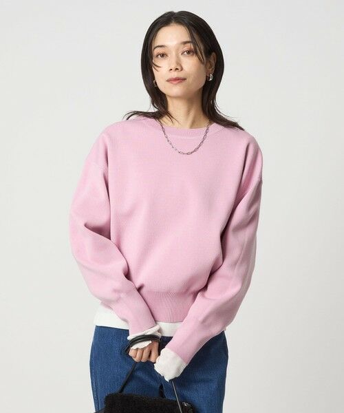 green label relaxing / グリーンレーベル リラクシング ニット・セーター | W/AC パフニット プルオーバー ウォッシャブル | 詳細11