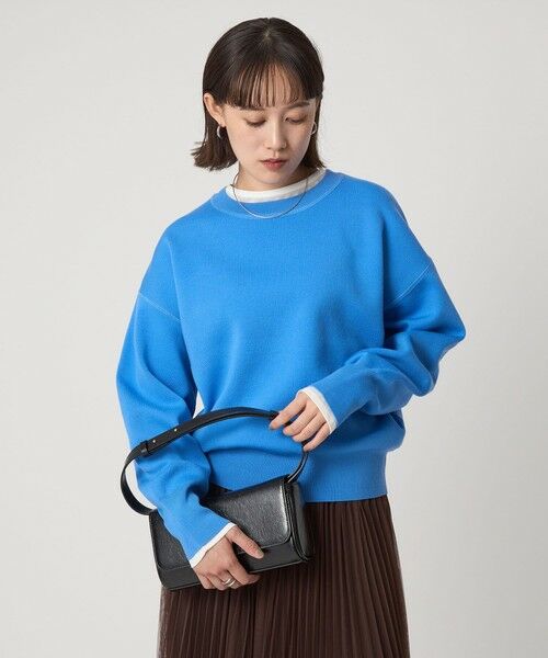 green label relaxing / グリーンレーベル リラクシング ニット・セーター | W/AC パフニット プルオーバー ウォッシャブル | 詳細21