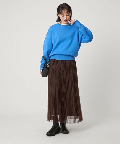 green label relaxing / グリーンレーベル リラクシング ニット・セーター | W/AC パフニット プルオーバー ウォッシャブル | 詳細23