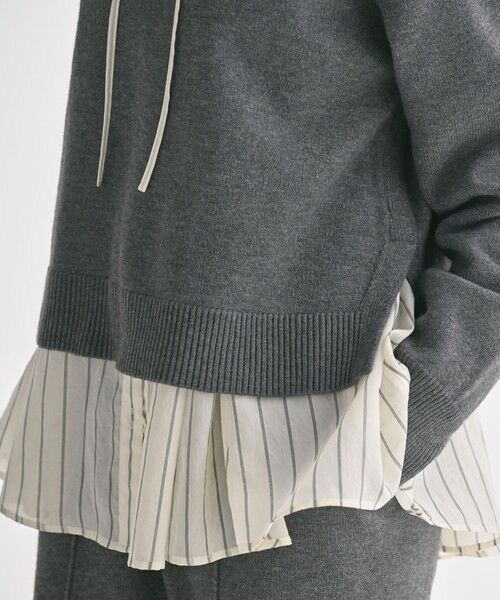 green label relaxing / グリーンレーベル リラクシング ニット・セーター | 【WEB限定】＜at ease＞サイド スリット プルオーバー ニット ウォッシャブル | 詳細9