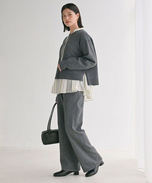 green label relaxing / グリーンレーベル リラクシング ニット・セーター | 【WEB限定】＜at ease＞サイド スリット プルオーバー ニット ウォッシャブル | 詳細11