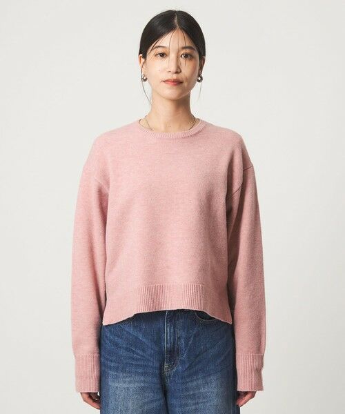 green label relaxing / グリーンレーベル リラクシング ニット・セーター | 【WEB限定】＜at ease＞サイド スリット プルオーバー ニット ウォッシャブル | 詳細18