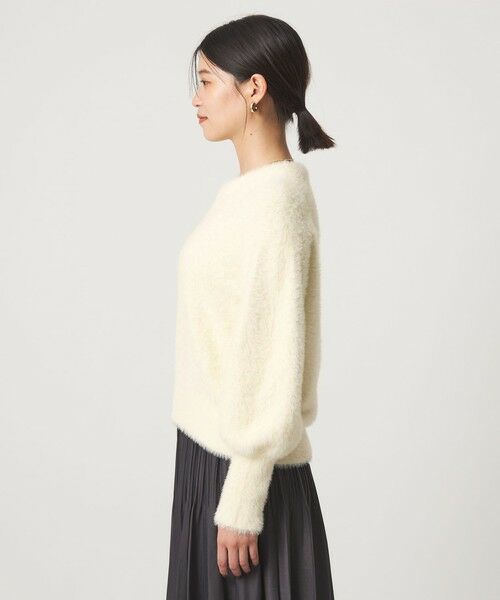 green label relaxing / グリーンレーベル リラクシング ニット・セーター | 【WEB限定】＜at ease＞フェザーヤーン プルオーバー ニット | 詳細6