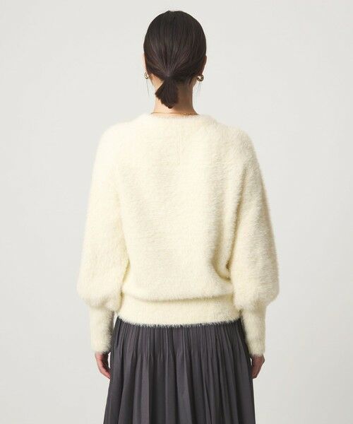 green label relaxing / グリーンレーベル リラクシング ニット・セーター | 【WEB限定】＜at ease＞フェザーヤーン プルオーバー ニット | 詳細7