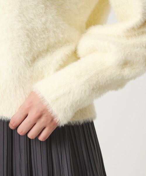 green label relaxing / グリーンレーベル リラクシング ニット・セーター | 【WEB限定】＜at ease＞フェザーヤーン プルオーバー ニット | 詳細9