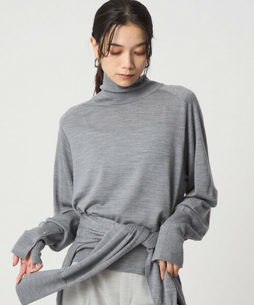 green label relaxing / グリーンレーベル リラクシング ニット・セーター | 【結論シリーズ】エブリタートルニット ウォッシャブル | 詳細7