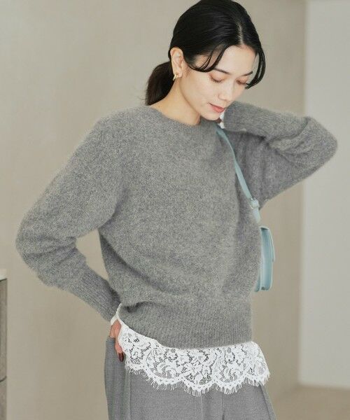 green label relaxing / グリーンレーベル リラクシング ニット・セーター | 【結論シリーズ】ふれてヘアリーニット | 詳細4