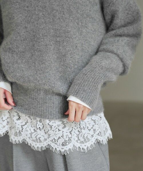 green label relaxing / グリーンレーベル リラクシング ニット・セーター | 【結論シリーズ】ふれてヘアリーニット | 詳細5