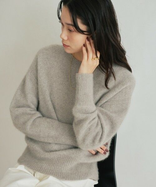 green label relaxing / グリーンレーベル リラクシング ニット・セーター | 【結論シリーズ】ふれてヘアリーニット | 詳細12