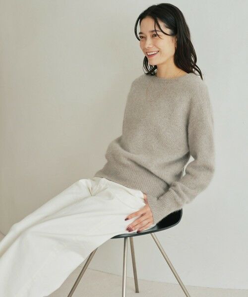 green label relaxing / グリーンレーベル リラクシング ニット・セーター | 【結論シリーズ】ふれてヘアリーニット | 詳細9