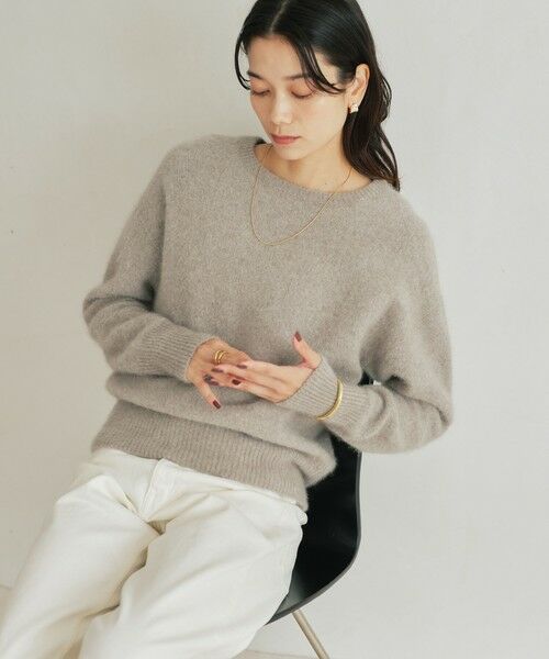 green label relaxing / グリーンレーベル リラクシング ニット・セーター | 【結論シリーズ】ふれてヘアリーニット | 詳細10