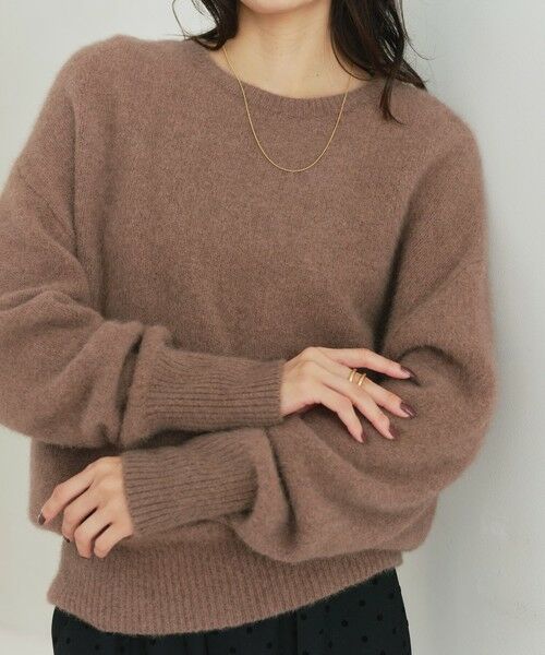 green label relaxing / グリーンレーベル リラクシング ニット・セーター | 【結論シリーズ】ふれてヘアリーニット | 詳細16