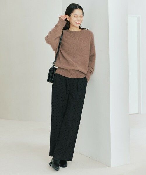 green label relaxing / グリーンレーベル リラクシング ニット・セーター | 【結論シリーズ】ふれてヘアリーニット | 詳細17