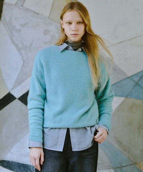 green label relaxing / グリーンレーベル リラクシング ニット・セーター | 【結論シリーズ】ふれてヘアリーニット | 詳細20