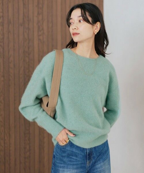green label relaxing / グリーンレーベル リラクシング ニット・セーター | 【結論シリーズ】ふれてヘアリーニット | 詳細21