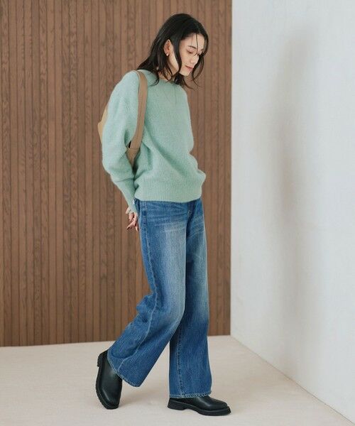green label relaxing / グリーンレーベル リラクシング ニット・セーター | 【結論シリーズ】ふれてヘアリーニット | 詳細23